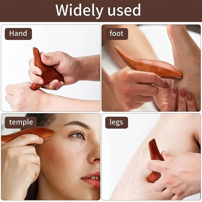 Wooden Triangular Bird Massage Stick - ROOTED NATURE