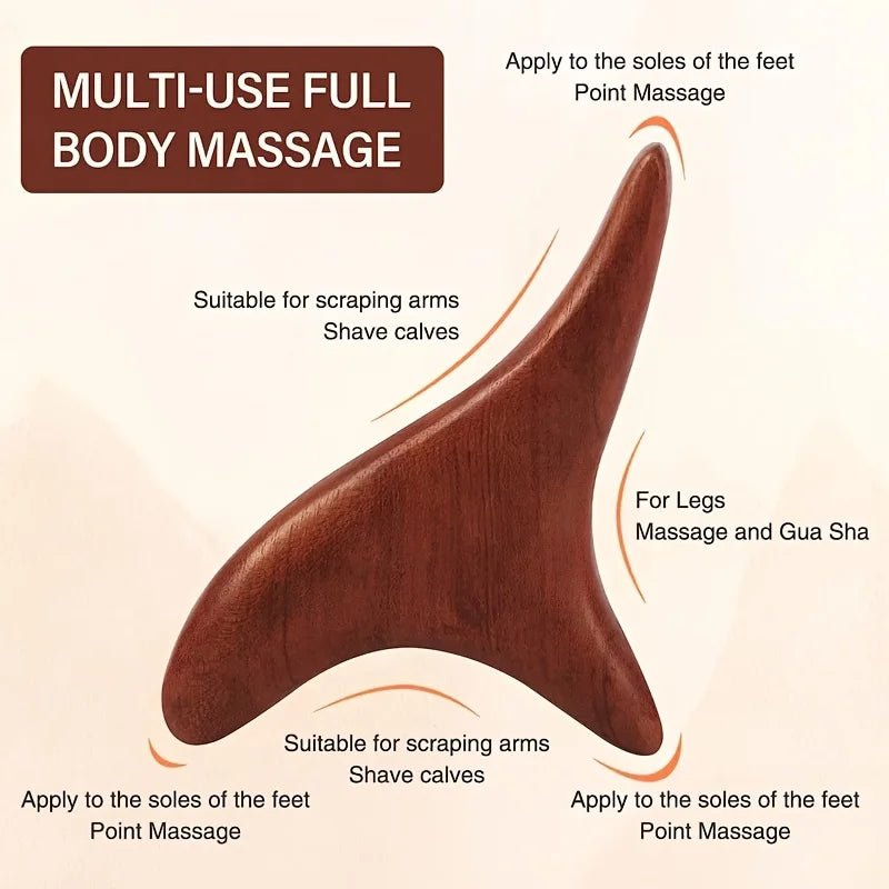 Wooden Triangular Bird Massage Stick - ROOTED NATURE