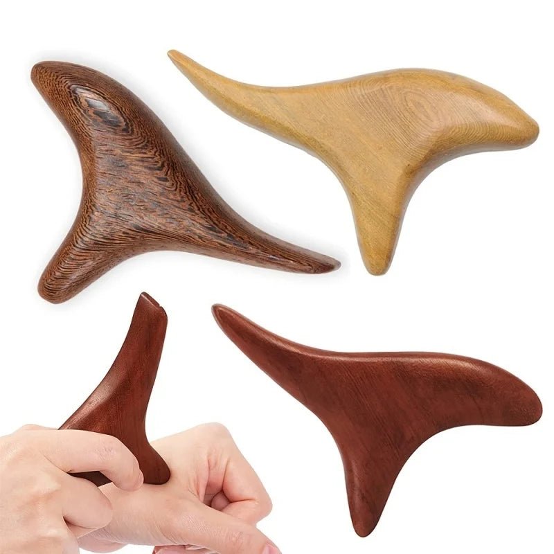 Wooden Triangular Bird Massage Stick - ROOTED NATURE